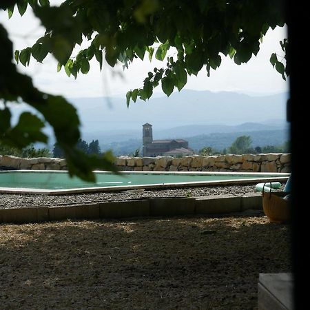 Les Agaves Piscine Panoramique Vue Exceptionnelle Bed & Breakfast Grospierres Bagian luar foto